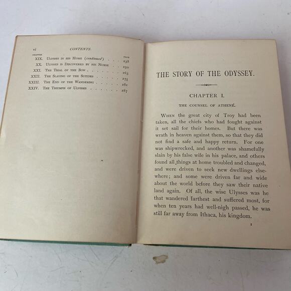1897 The Story of the Odyssey By Rev. Alfred J Church, MA - Picture 11 of 11